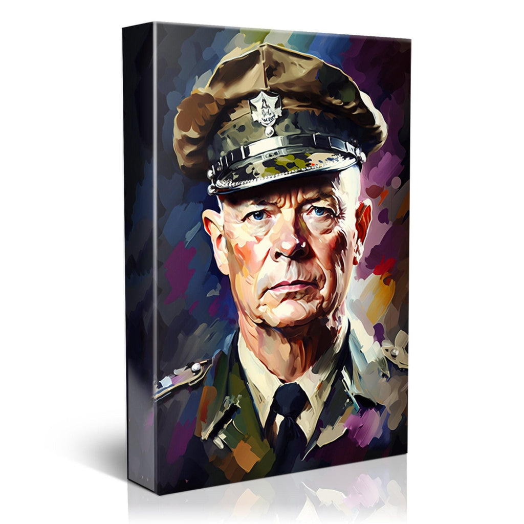 Eisenhower Canvas Art - Presidential Wall Art | Gallery-Wrapped Canvas Print Ready to Hang