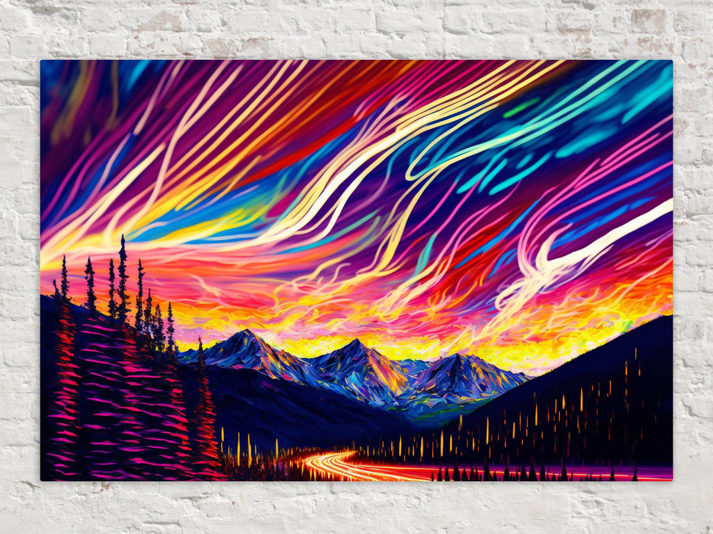 Aurora Borealis Art - Extra Large Canvas | Gallery Wrapped Print, Ready to Hang