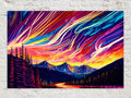 Aurora Borealis Art - Extra Large Canvas | Gallery Wrapped Print, Ready to Hang
