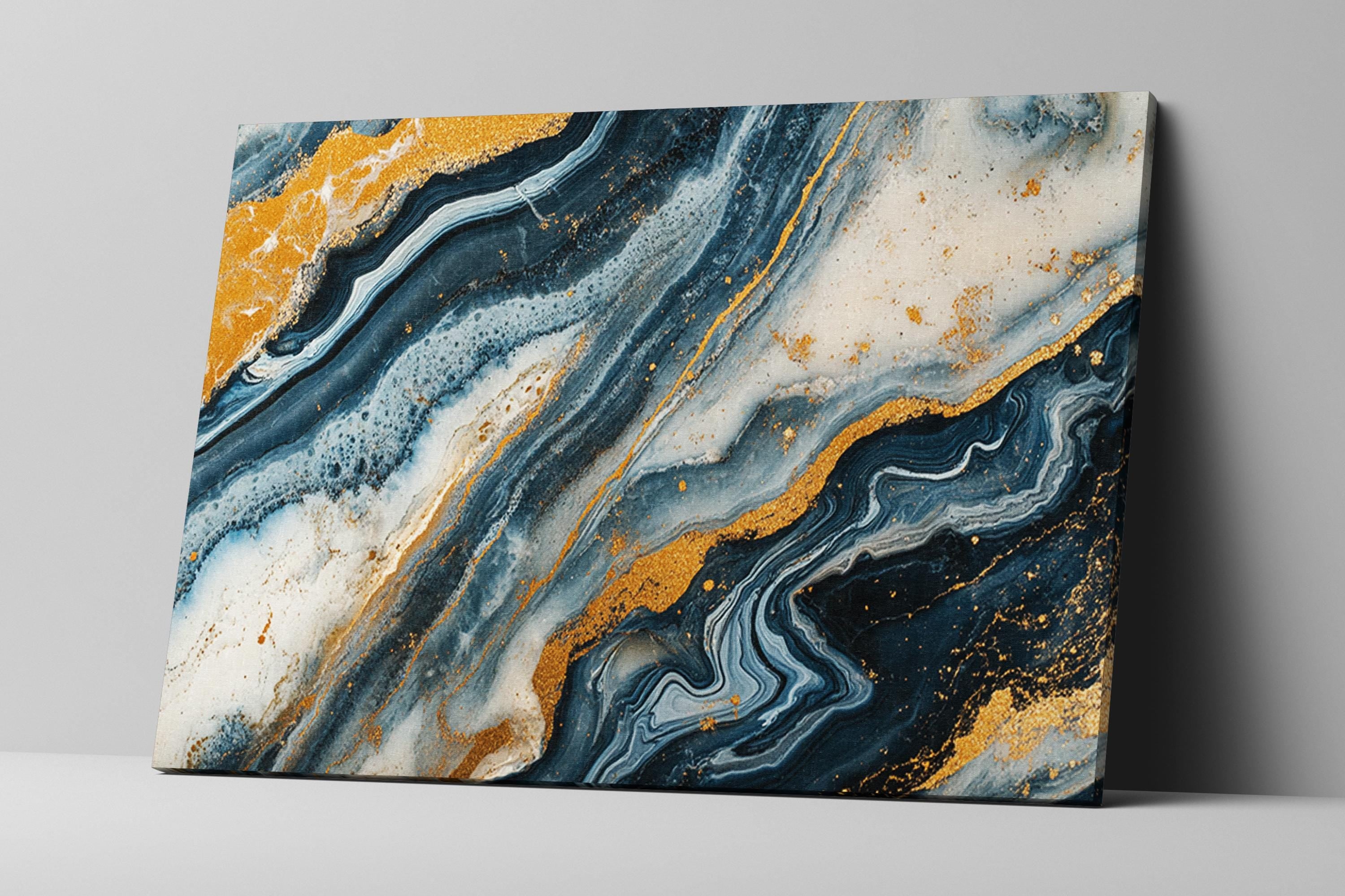 a picture of a painting on a wall