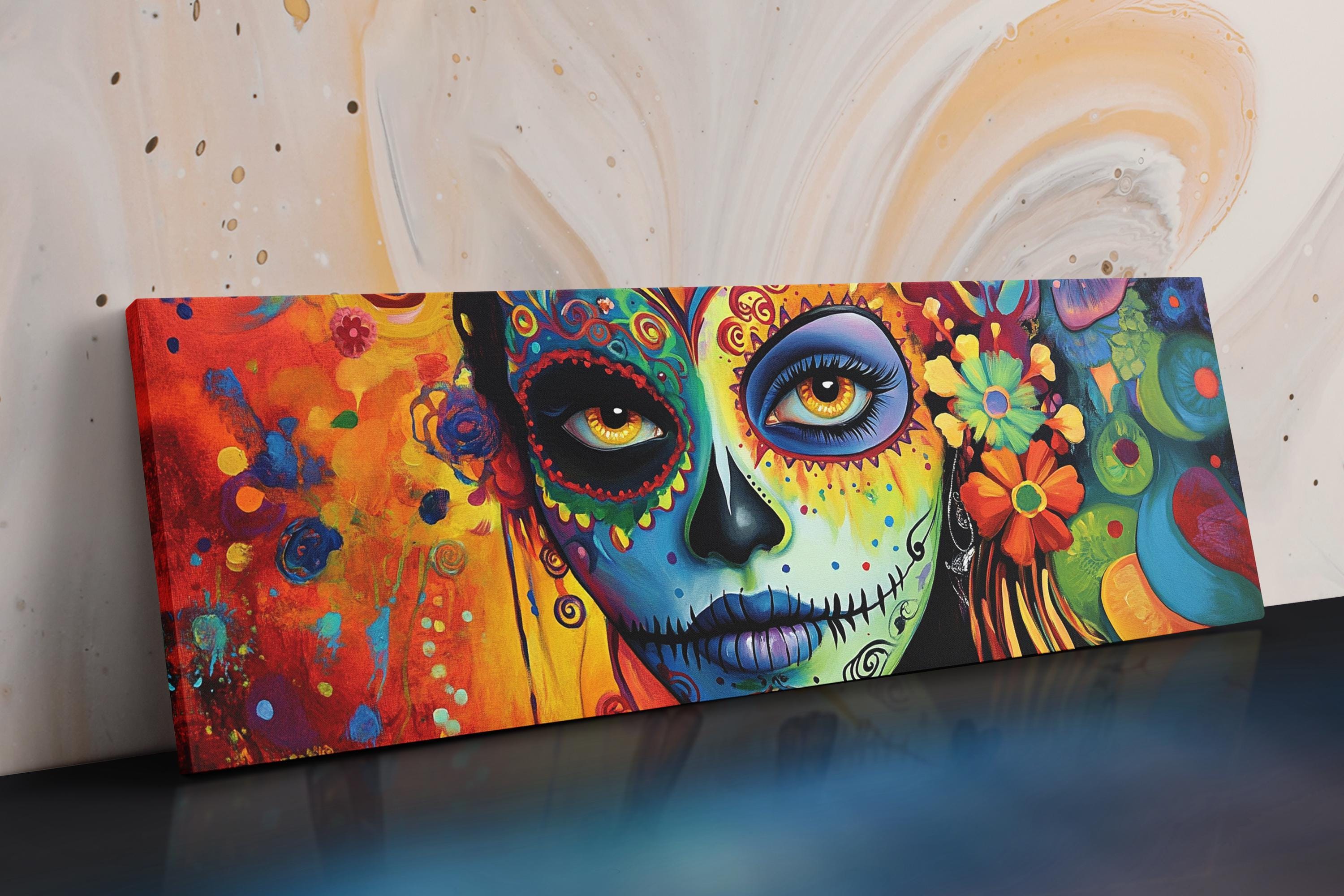 La Catrina Canvas Print - Panoramic Wall Art | Ready to Hang Gallery Wrapped