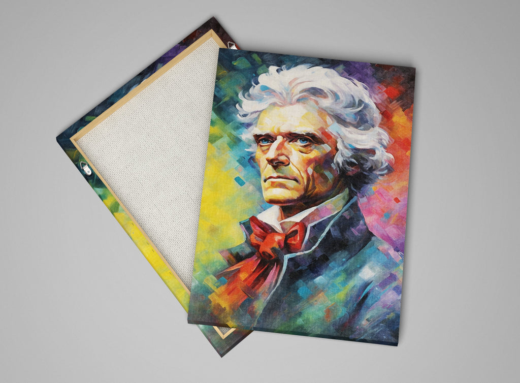 Thomas Jefferson Portrait - Founding Father Art | Gallery Wrapped Canvas Print
