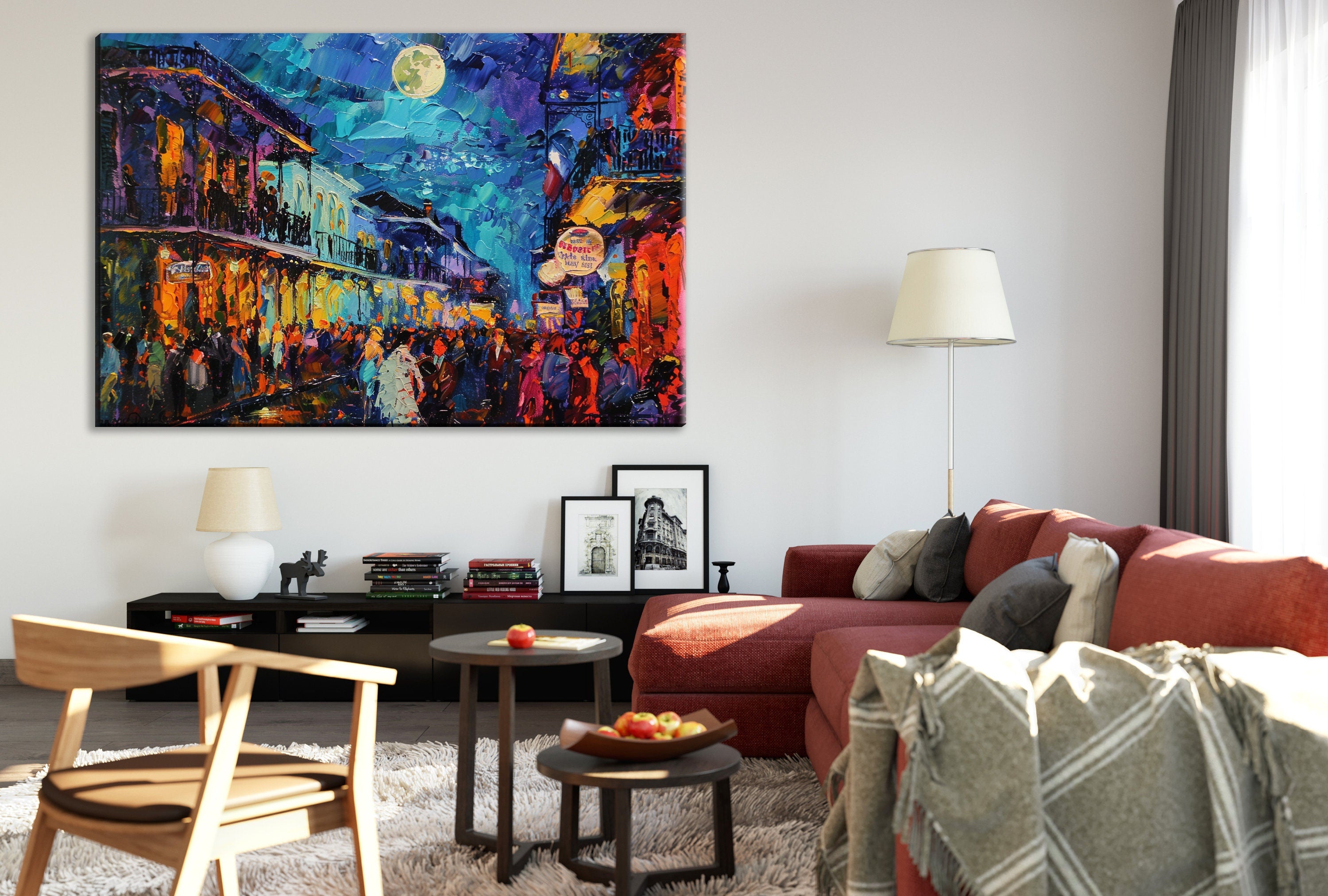 New Orleans Canvas Art – French Quarter Wall Art | Large Gallery Canvas Print