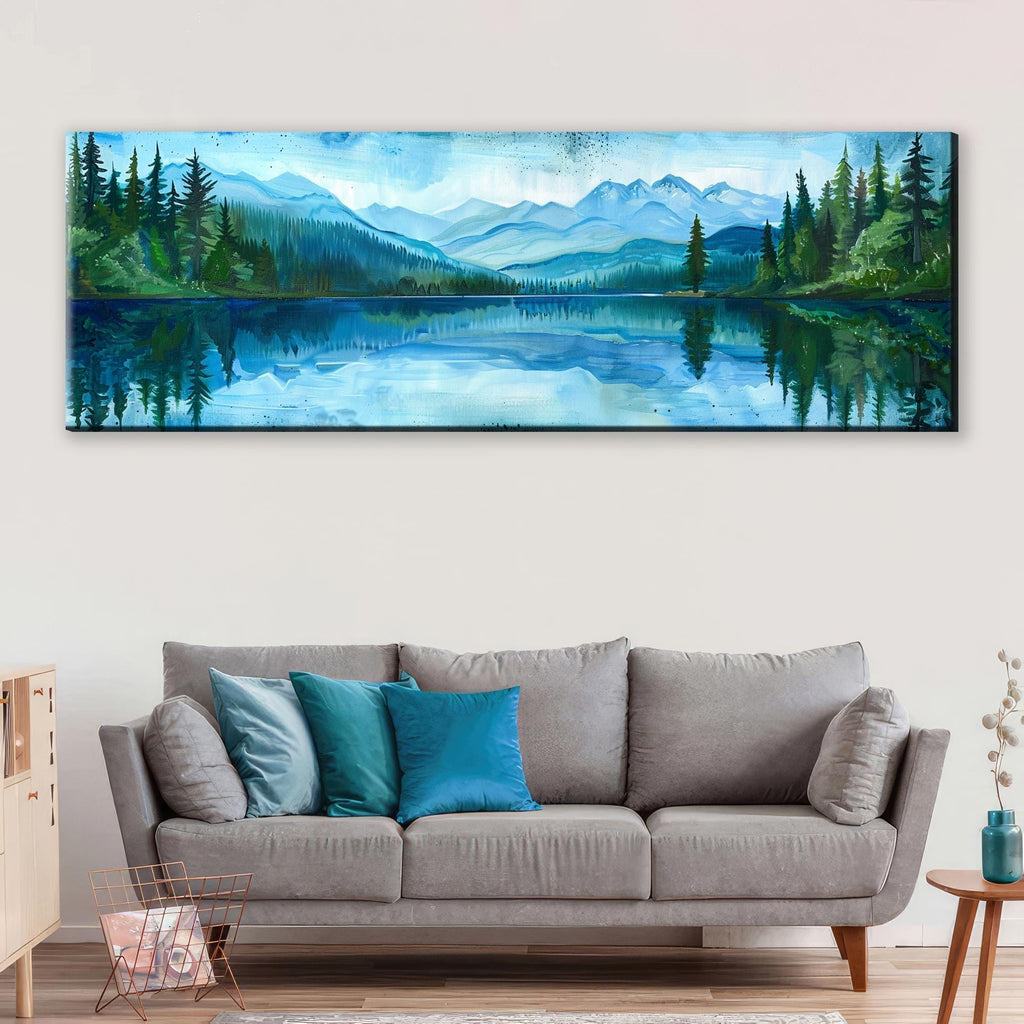Pacific Northwest Wall Art - Panoramic Landscape Canvas, Framed or Gallery Wrapped