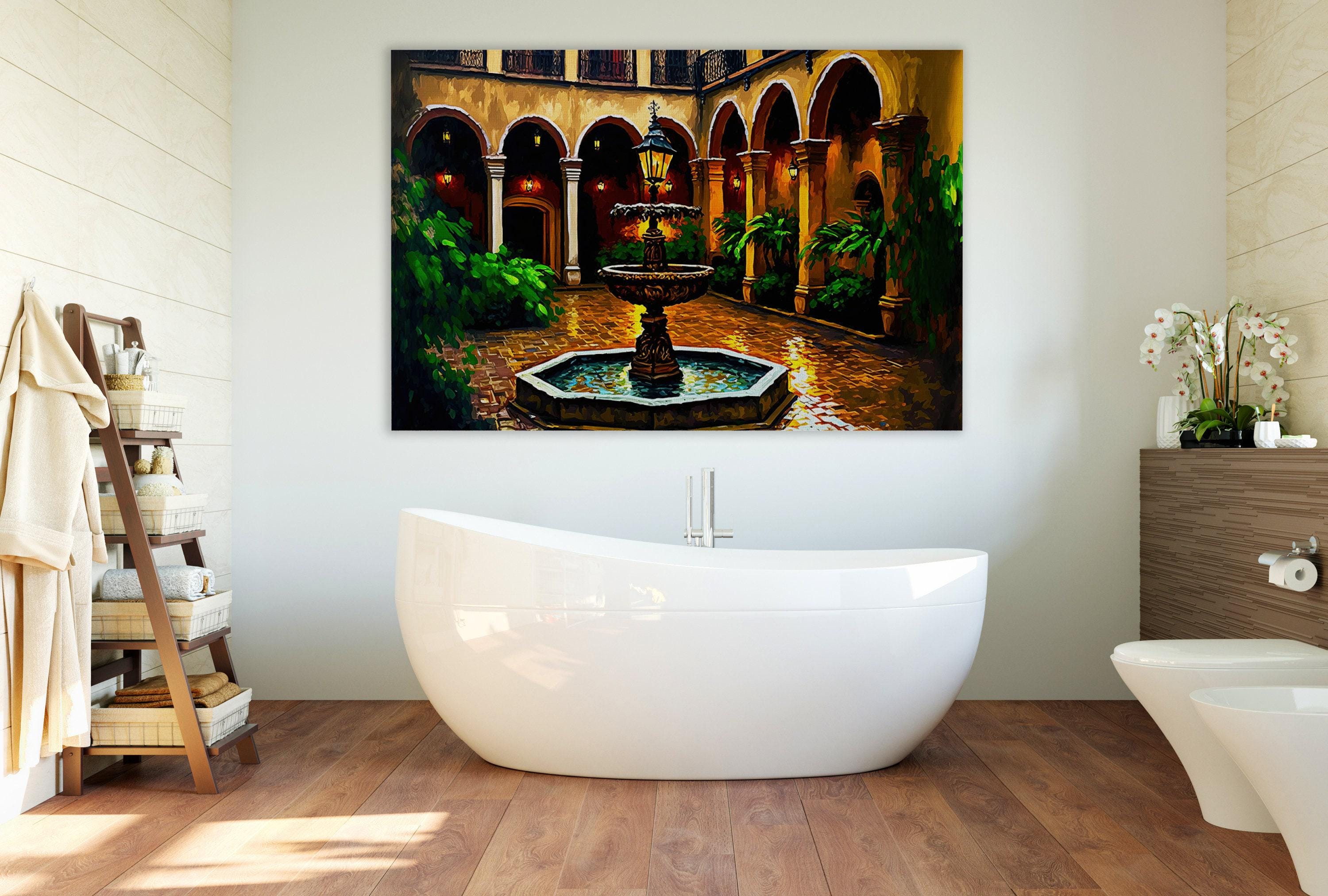 New Orleans Canvas Art - French Quarter Painting | Bourbon Street Giclee Print