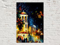 Athens Greece Canvas – High Quality Canvas Art Reproduction With Wooden Frame