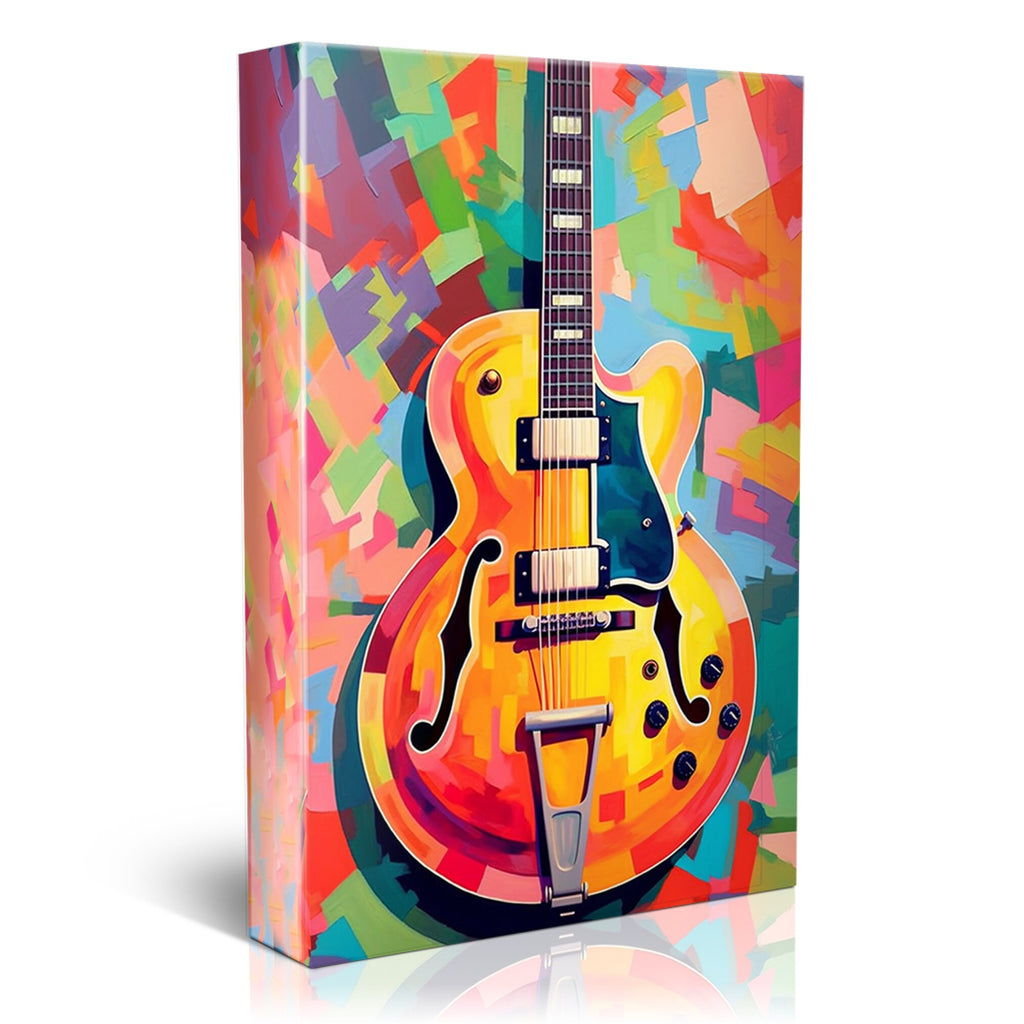Electric Guitar Wall Art – Premium Guitar Canvas Art for Music Lovers
