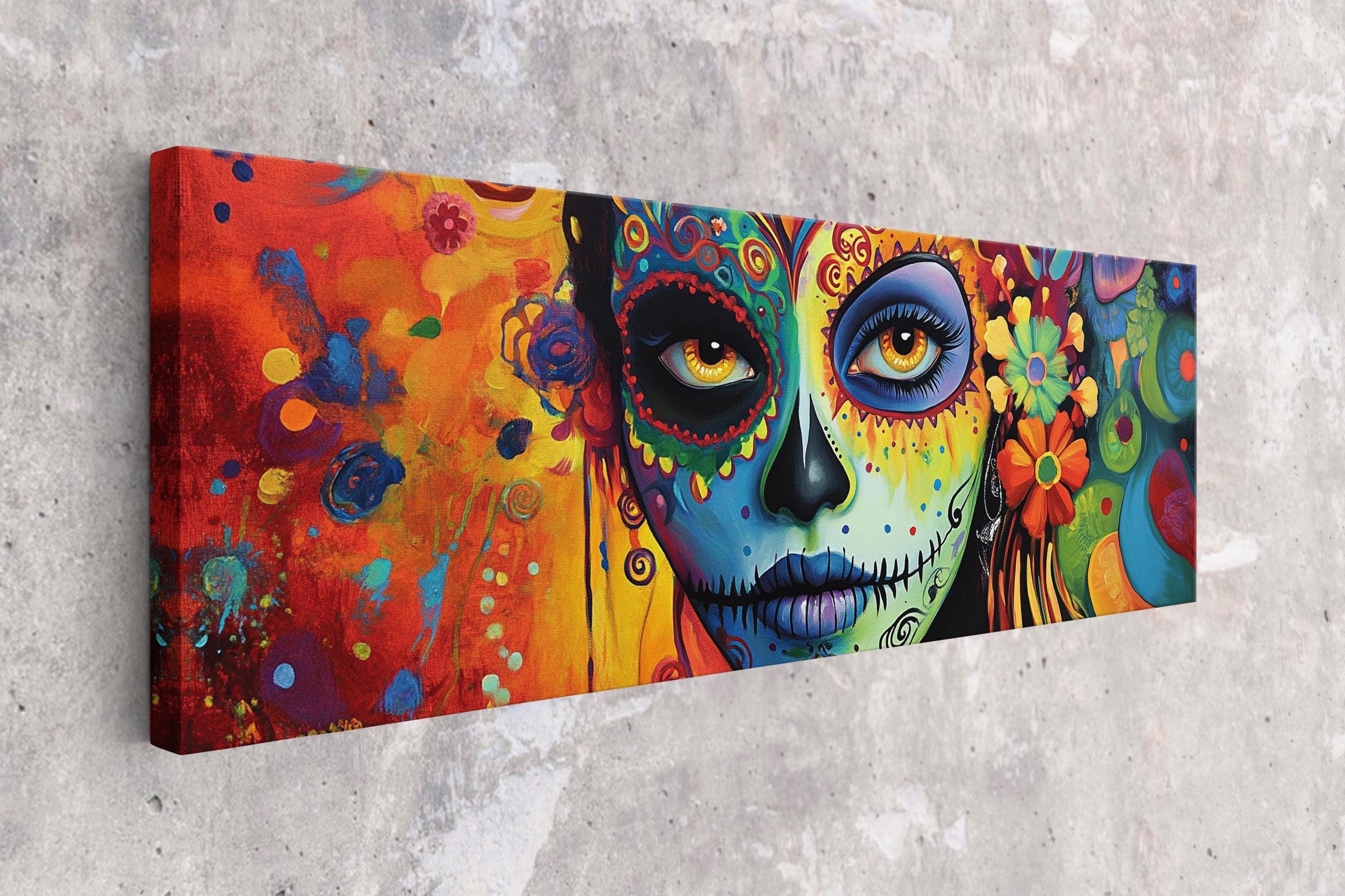 La Catrina Canvas Print - Panoramic Wall Art | Ready to Hang Gallery Wrapped