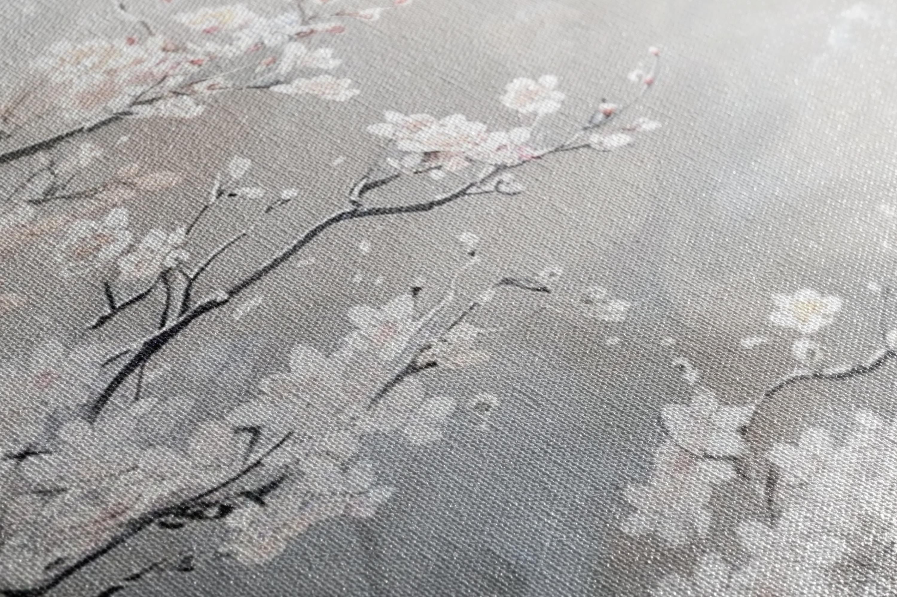 a close up of a fabric with flowers on it