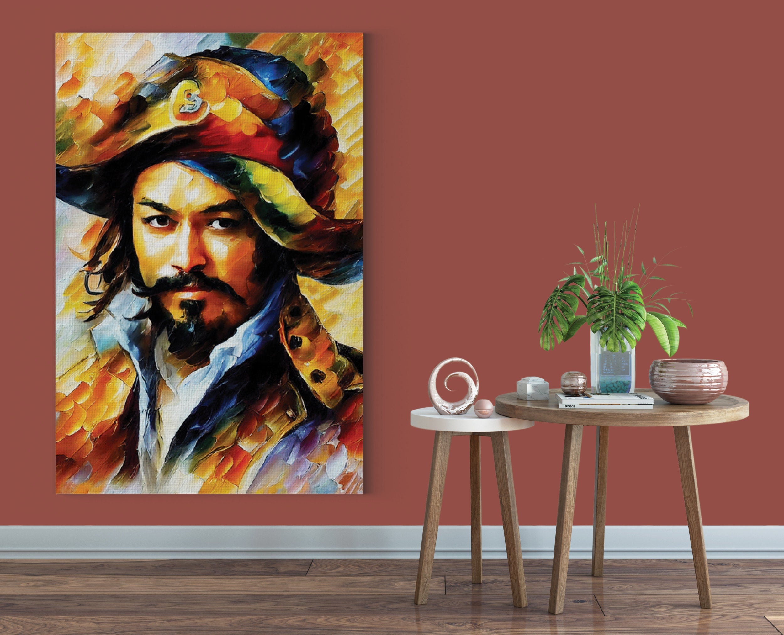 Spanish Conquistador Canvas | Oil Painting Reproduction with Vibrant Colorful Art