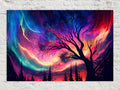Northern Lights Art – Celestial Wall Decor | Gallery Wrapped Canvas, Ready to Hang