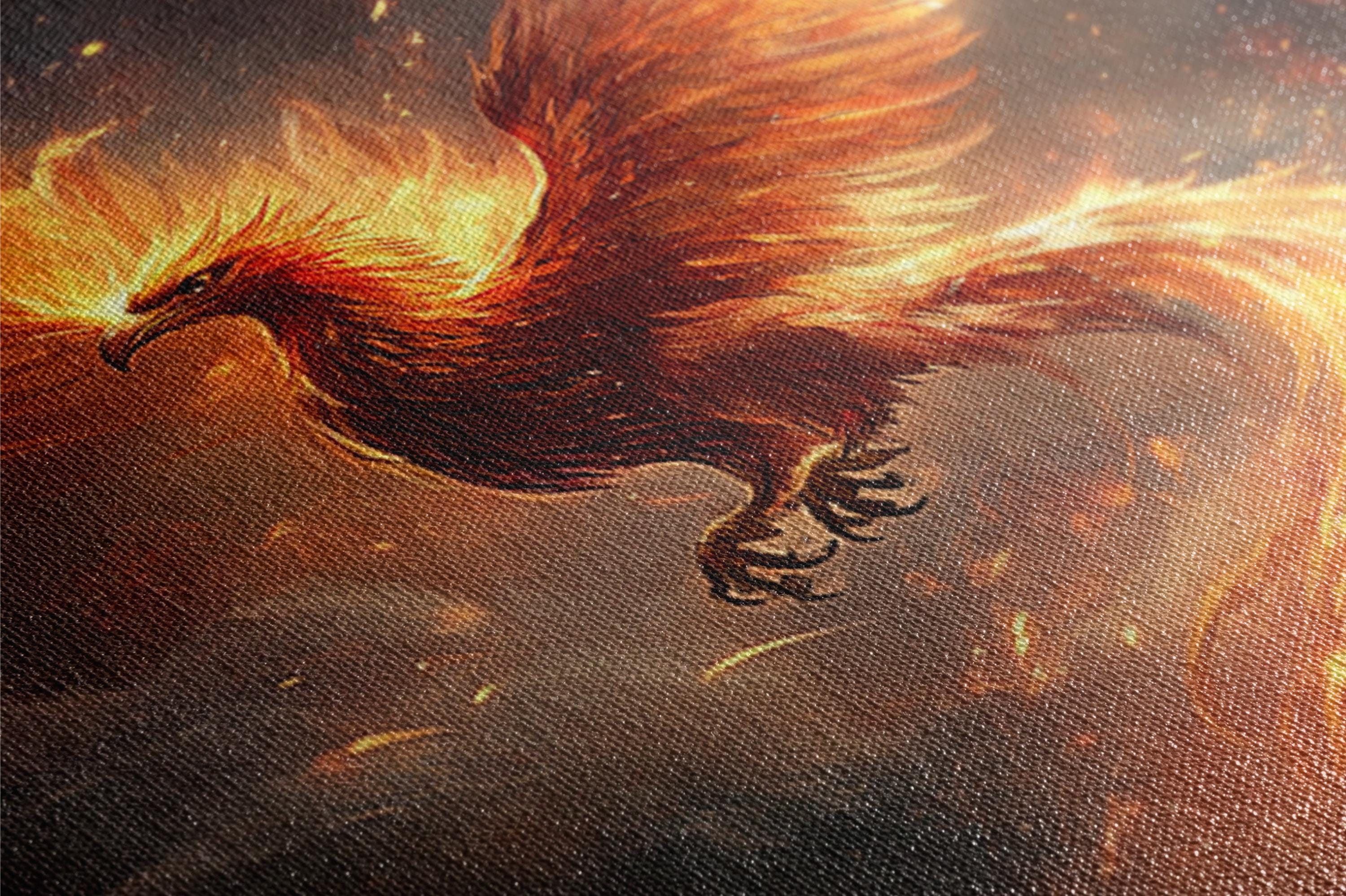 a close up of a painting of a bird of prey