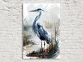 Blue Heron Wall Art – Large Canvas Art | Gallery Wrapped Canvas Print