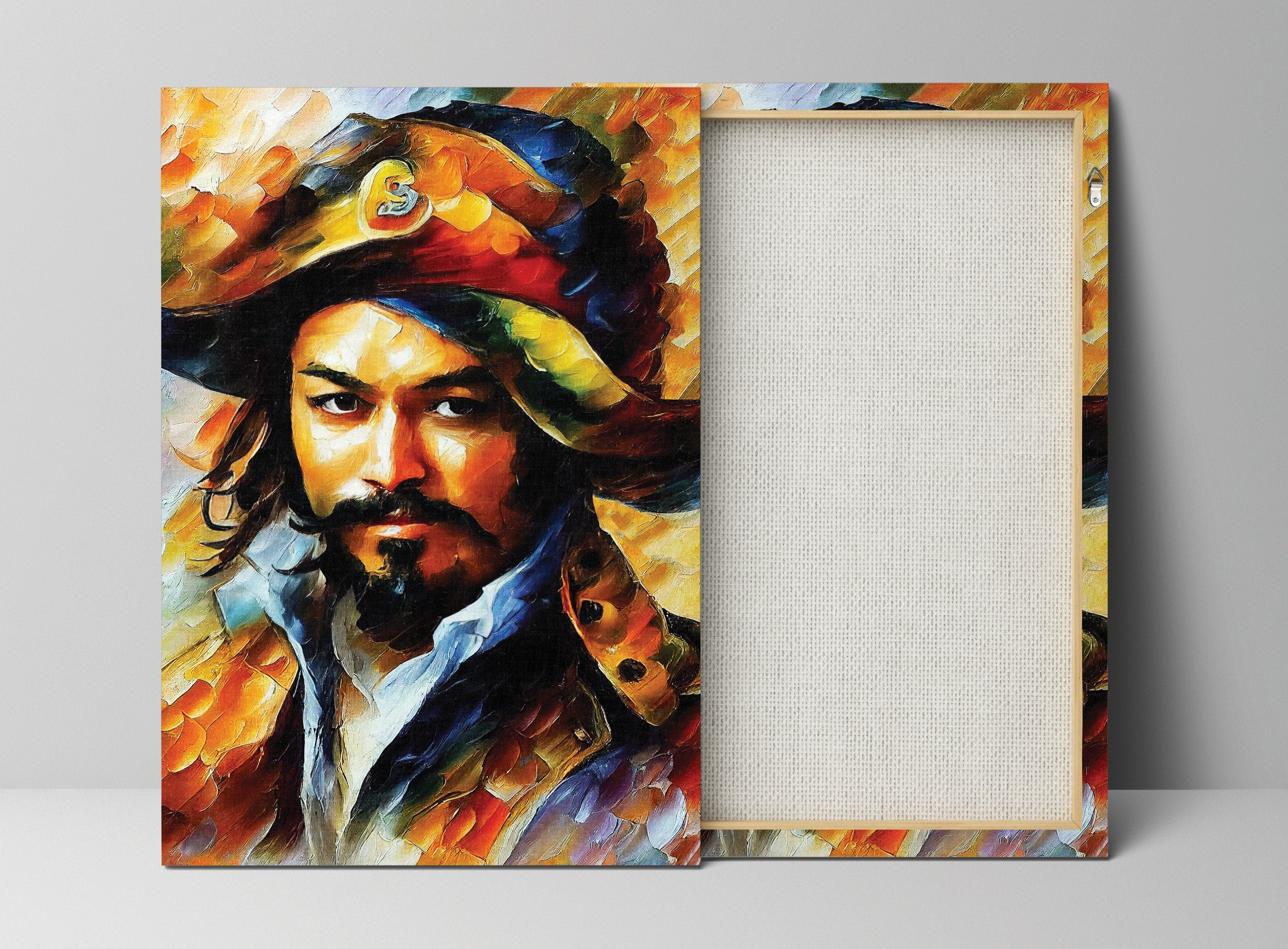 Spanish Conquistador Canvas | Oil Painting Reproduction with Vibrant Colorful Art