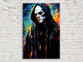 Halloween Ghoul Canvas | Scary Wall Art - Large Gallery Wrapped Print
