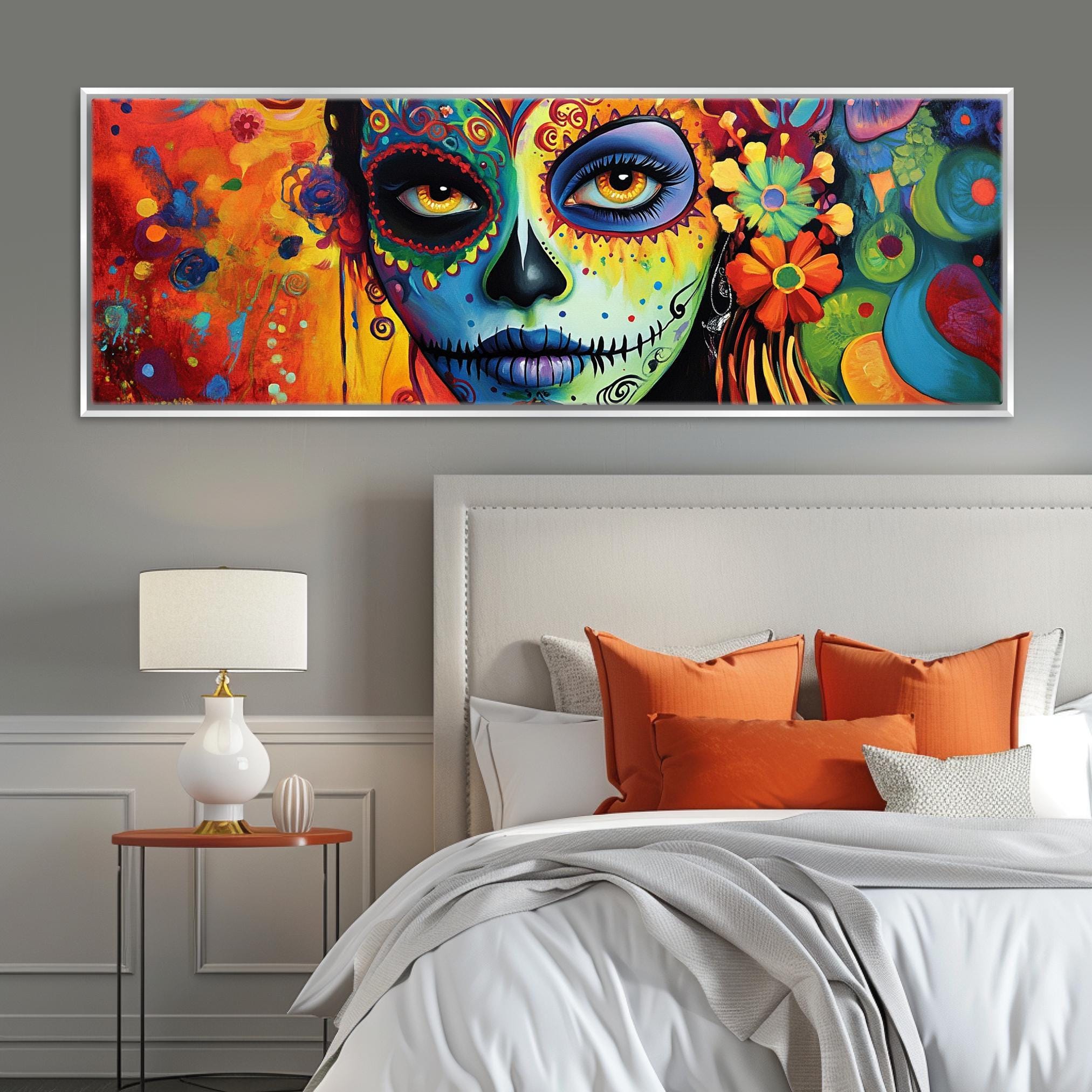 La Catrina Canvas Print - Panoramic Wall Art | Ready to Hang Gallery Wrapped