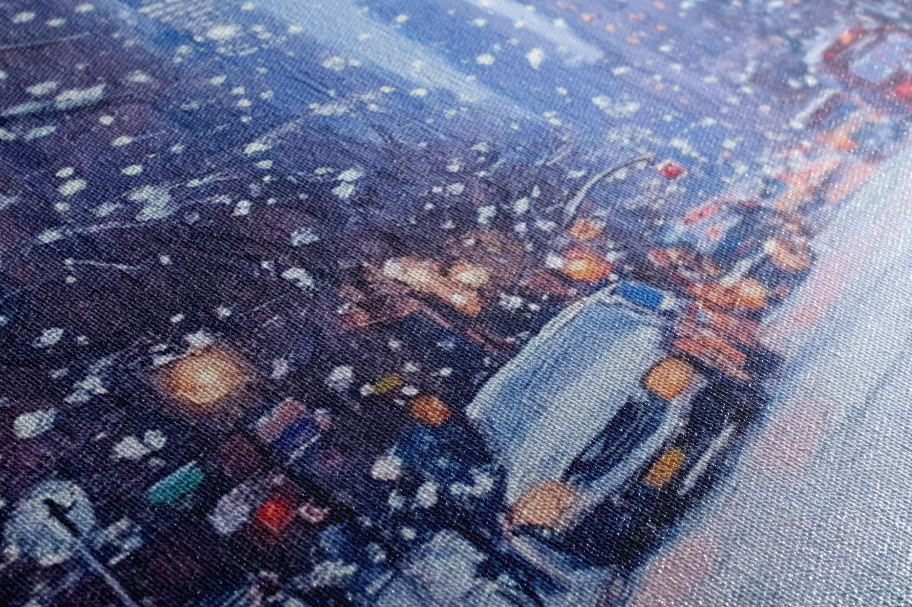 an aerial view of a busy city street