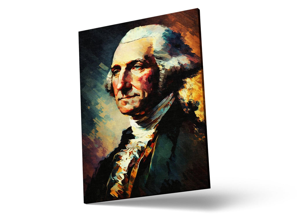 George Washington Canvas Art – Large Patriotic Wall Decor | Colonial Home Decor