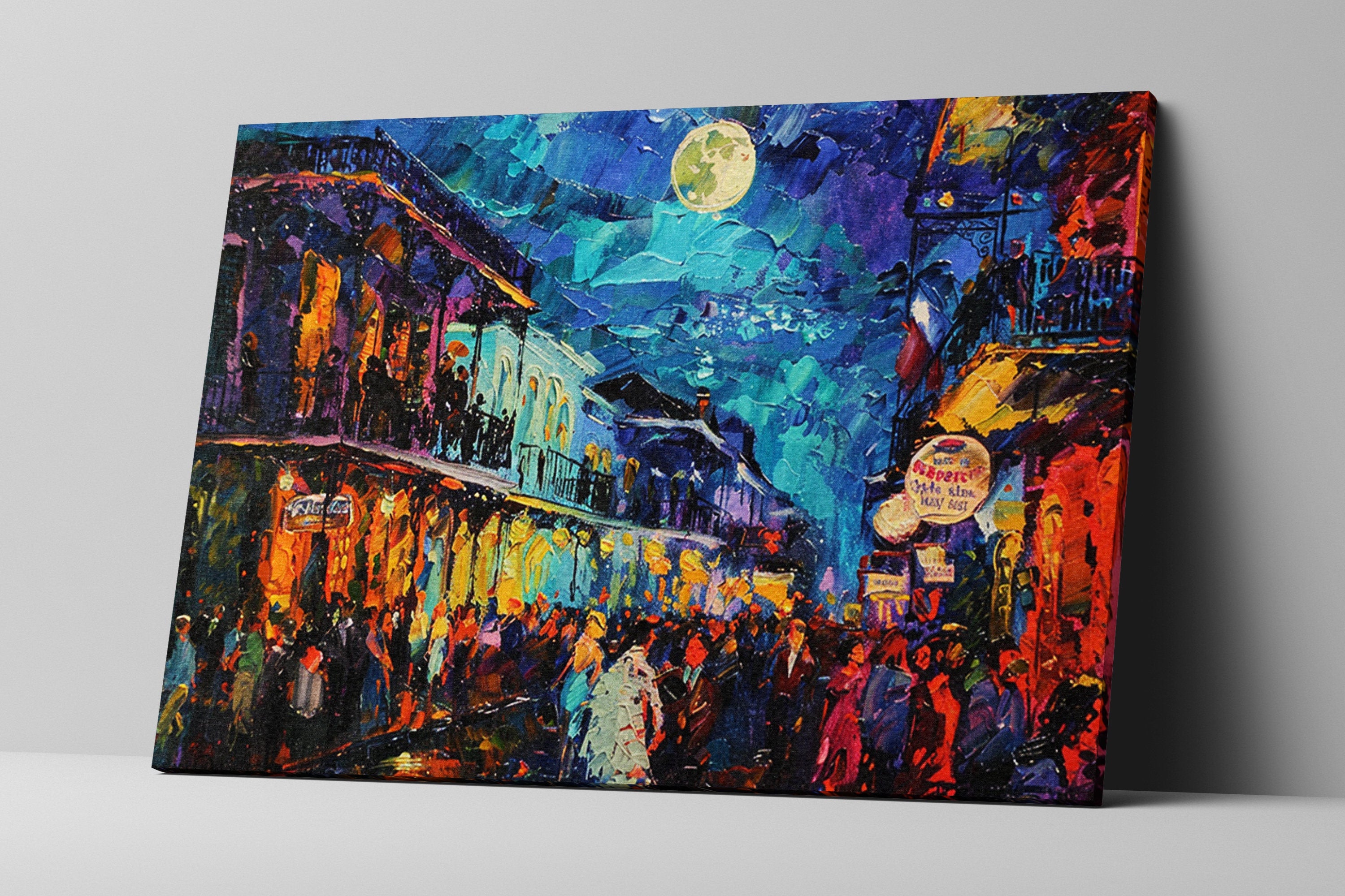 New Orleans Canvas Art – French Quarter Wall Art | Large Gallery Canvas Print