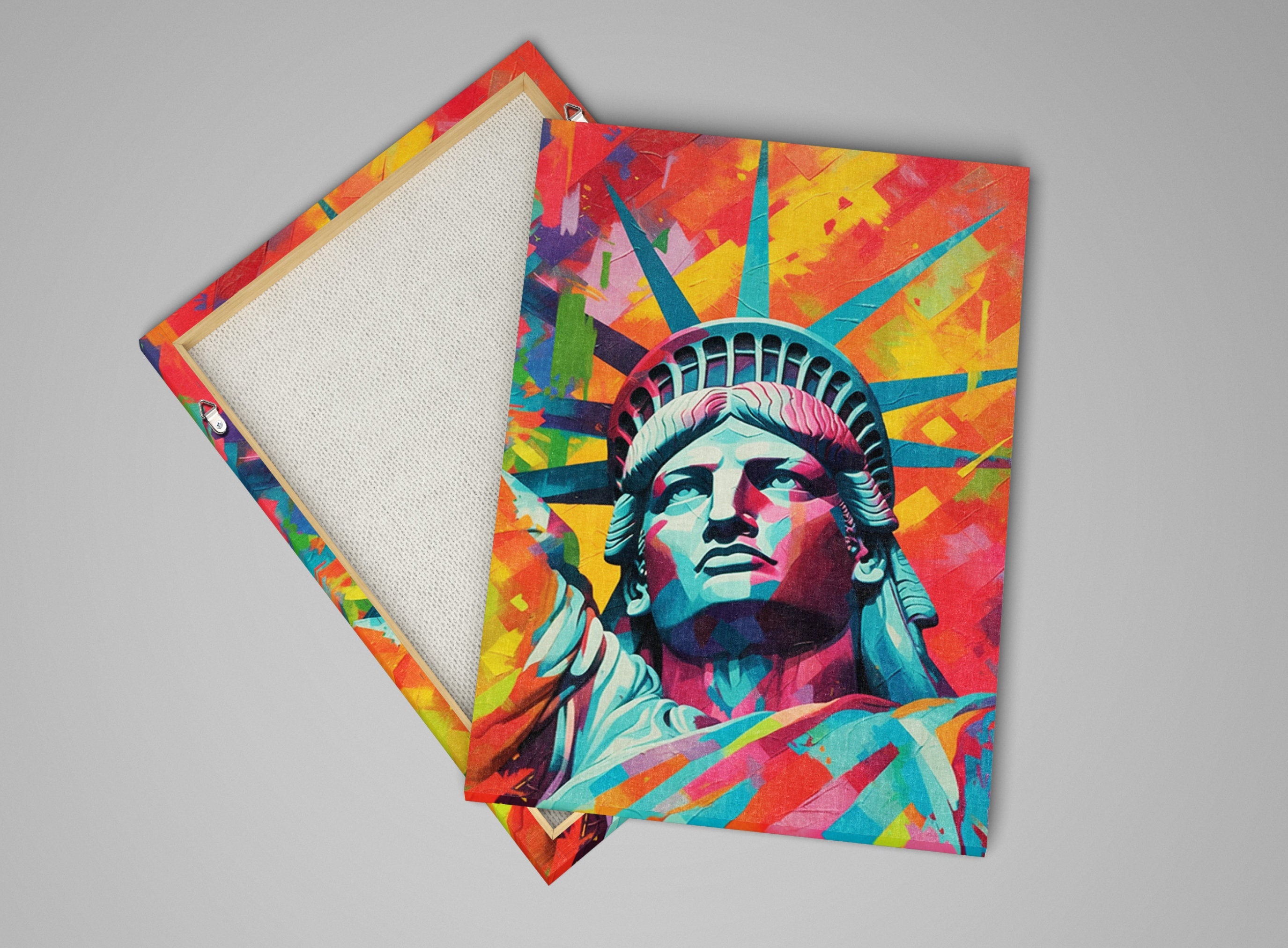 Statue of Liberty Wall Art – Large Canvas Art | Historic Landmark Canvas Print