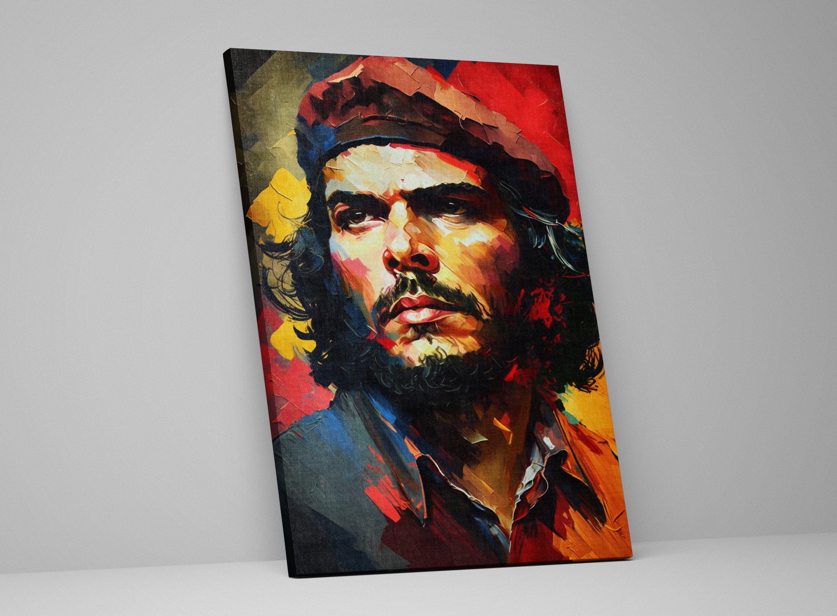 Che Guevara Wall Art – Revolutionary Canvas Print, Gallery Wrapped, Ready to Hang