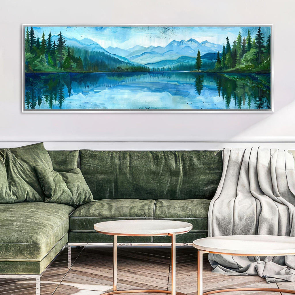 Pacific Northwest Wall Art - Panoramic Landscape Canvas, Framed or Gallery Wrapped