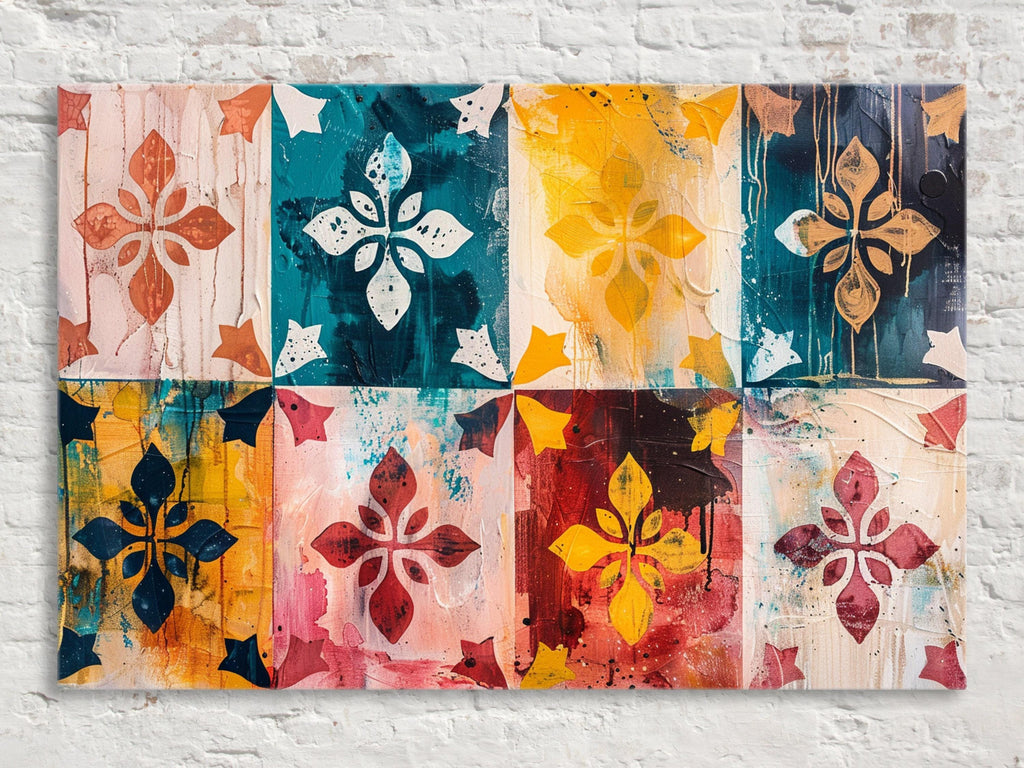 Spanish Colonial Wall Art – Rustic Wall Canvas | Extra Large Gallery Wrapped Canvas